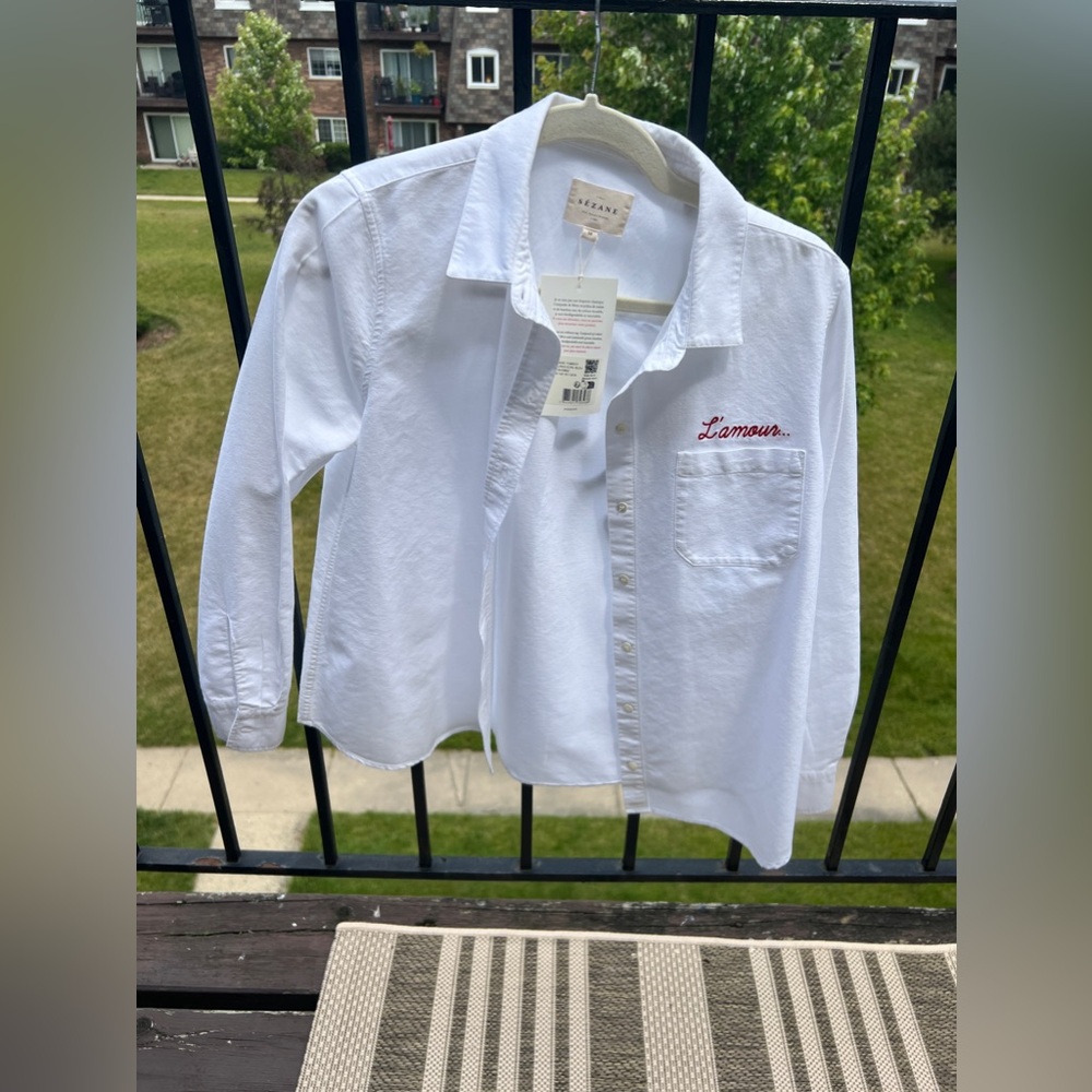 White Shirt by Sezane